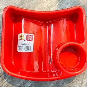 BUC-EES Children's Lap Snack Tray & Built-in Cup Holder. 2 available